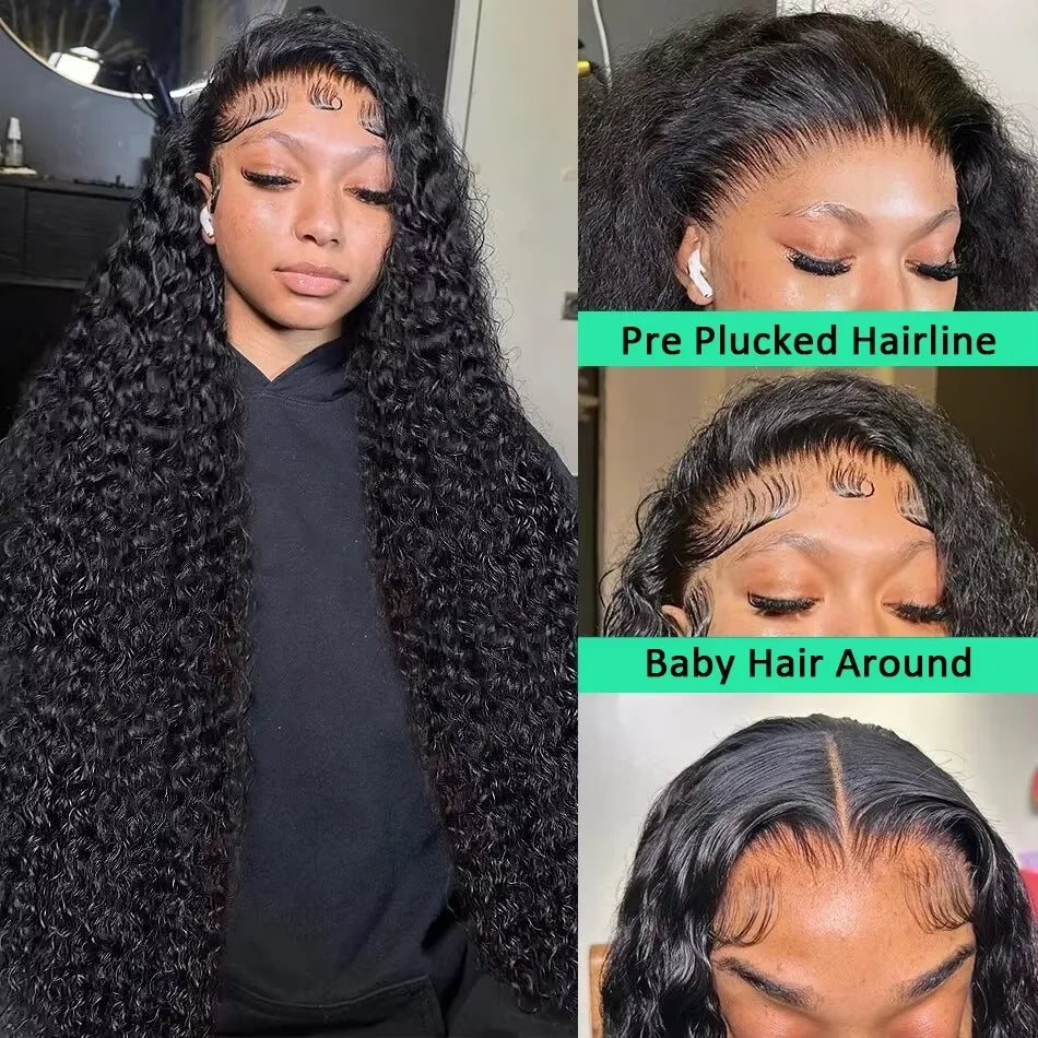 Human Hair Curly Wigs